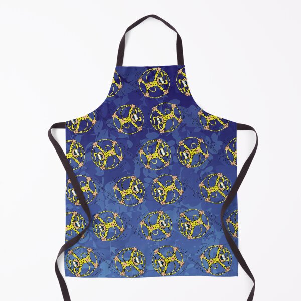 Item preview, Marsupilami rolling in tail / Dark blue / Pattern designed and sold by Hubashop.