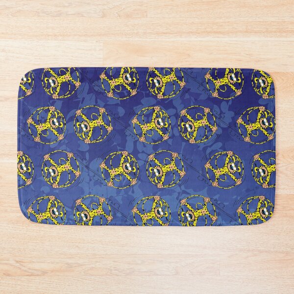 Item preview, Marsupilami rolling in tail / Dark blue / Pattern designed and sold by Hubashop.