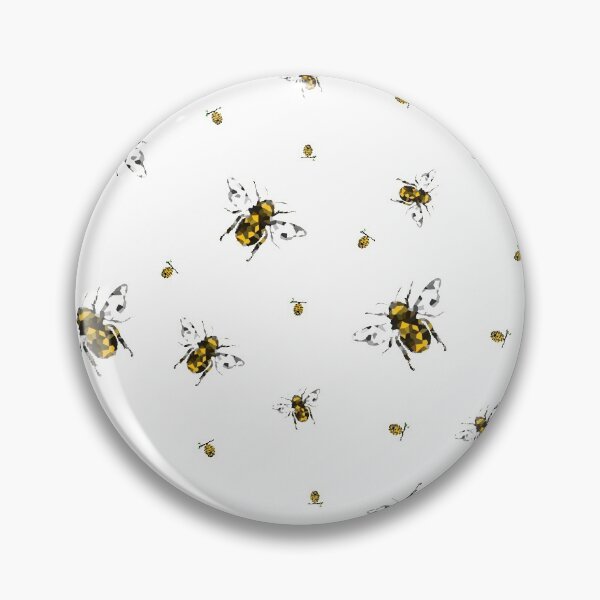 Item preview, Geometric bees designed and sold by Caroline Bochud.