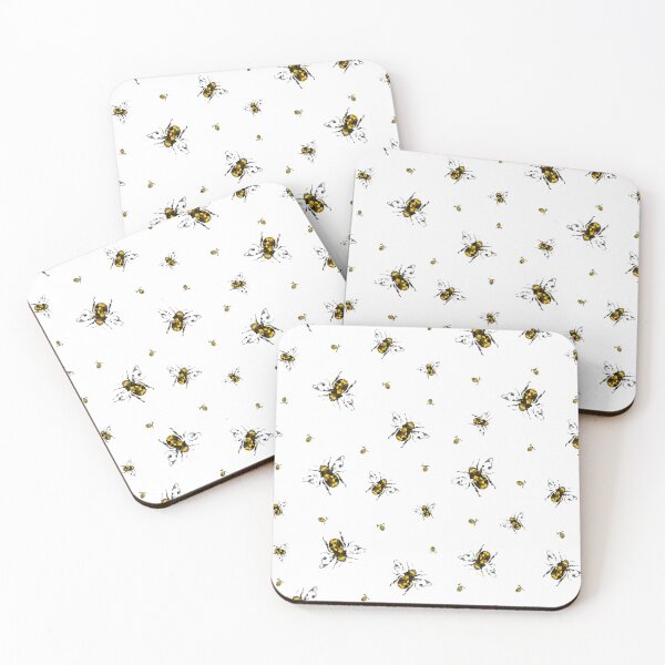 Item preview, Geometric bees designed and sold by Caroline Bochud.