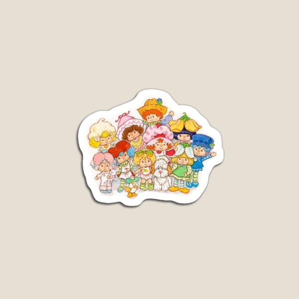 Vintage Strawberry Shortcake Magnet