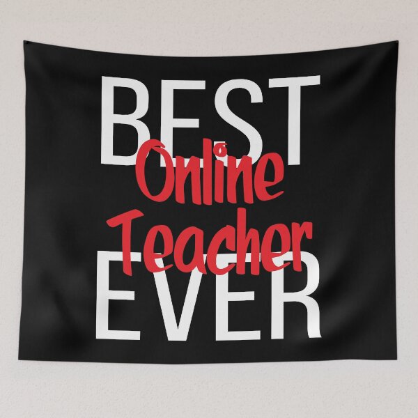 Item preview, Best Online Teacher Ever designed and sold by ProjectX23.