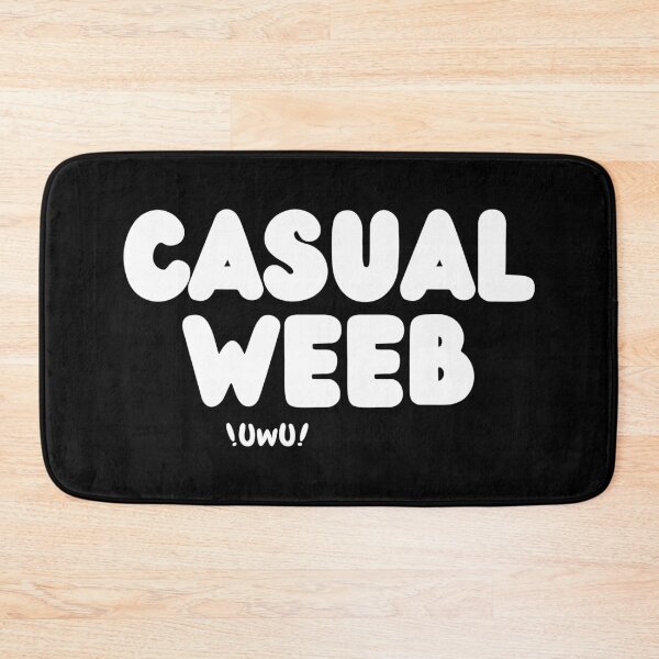 Item preview, Anime Merch - Casual Weeb UwU designed and sold by Murraysworkout.