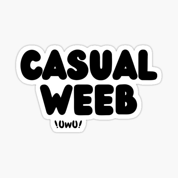 Artikel-Vorschau von Anime Merch - Lässige Weeb UwU, designt und verkauft von Murraysworkout.