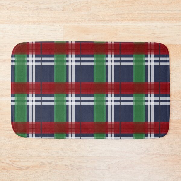 Item preview, Green Navy Blue Red Christmas Plaid designed and sold by Minnie777.
