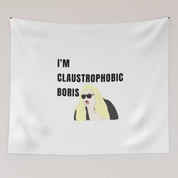 Item preview, I'm Claustrophobic Boris Gemma Collins designed and sold by Laurelbdesigns.