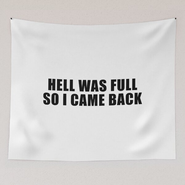 Item preview, Hell was full so I came back designed and sold by Mello Official Store.