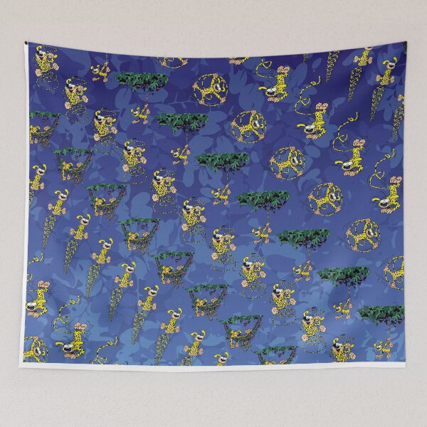 Item preview, Marsupilami tuti 2 / Dark blue / Pattern designed and sold by Hubashop.