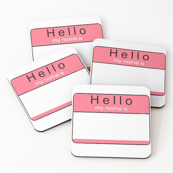 Item preview, Hello my name is  designed and sold by abbyweekley.