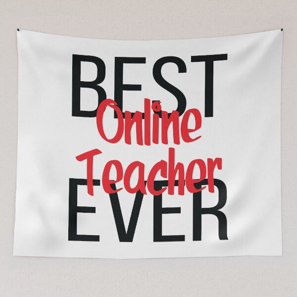 Item preview, Best Online Teacher Ever designed and sold by ProjectX23.