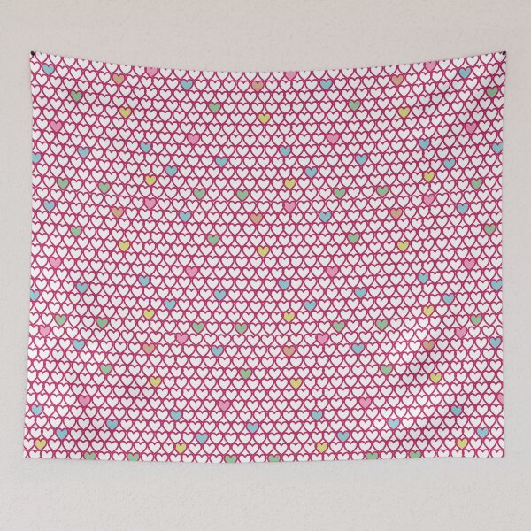 Item preview, Multicolor hearts designed and sold by flamendes.