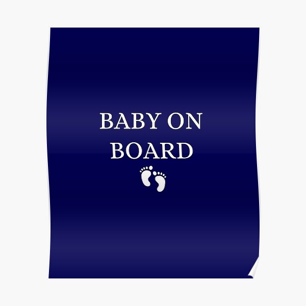 Baby on Board Poster