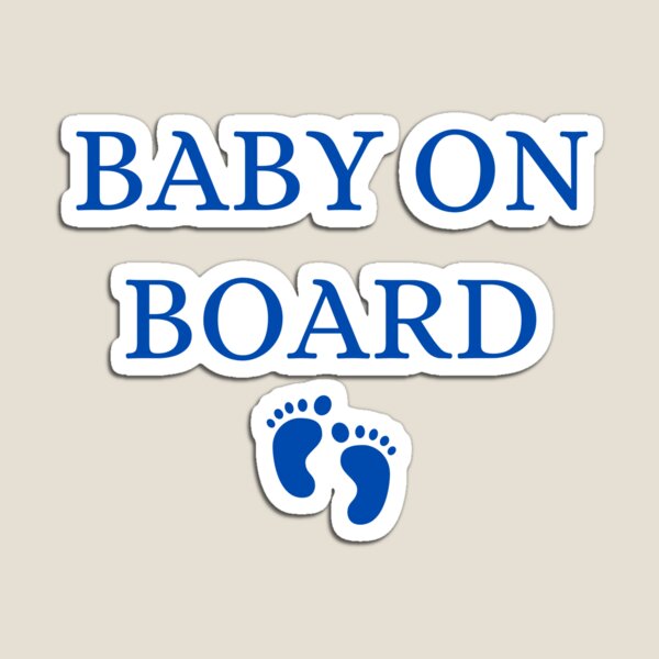 Baby On Board Magnets for Sale