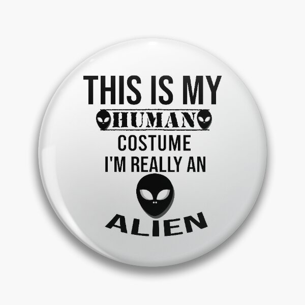 Item preview,  This Is My Human Costume I'm Really An ALIENT-Shirt, Alien Shirt, Alien T-Shirt designed and sold by LEByasser.