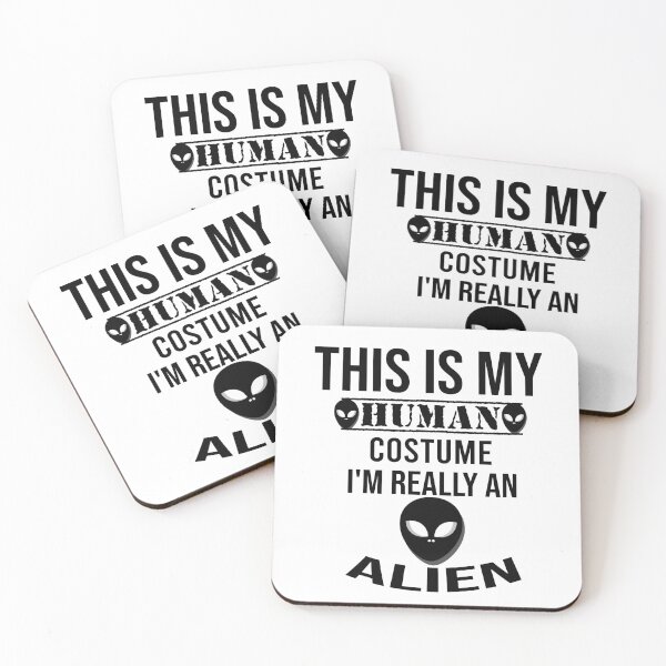 Item preview,  This Is My Human Costume I'm Really An ALIENT-Shirt, Alien Shirt, Alien T-Shirt designed and sold by LEByasser.