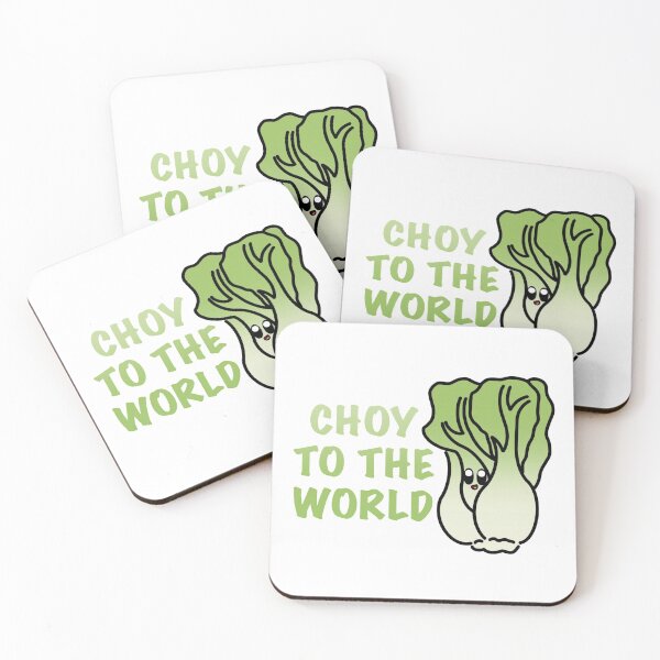 Artikelvorschau, Choy zur Welt | Netter Bok Choy Cartoon entworfen und verkauft von cookingwithten.