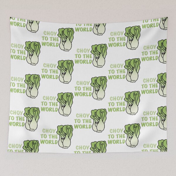 Item preview, Choy to the world | Cute Bok Choy Cartoon designed and sold by cookingwithten.