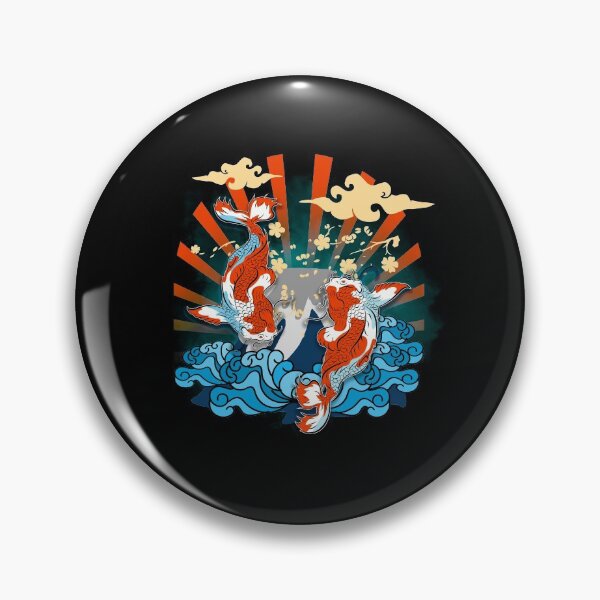 Item preview, KOI Carp Koi Japan Goldfish designed and sold by titanosdesign.