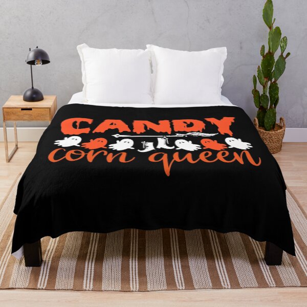 Item preview, Funny Halloween Candy Corn Queen designed and sold by TooFlyDesign.