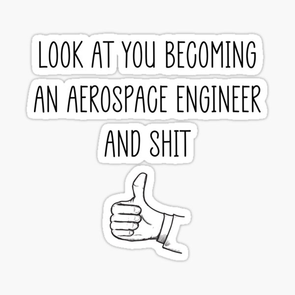 Item preview, Aerospace Engineer Funny Gift designed and sold by GasparArts.