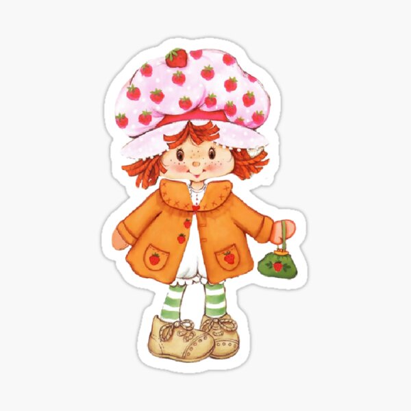 Strawberry Shortcake vintage cottagecore Sticker