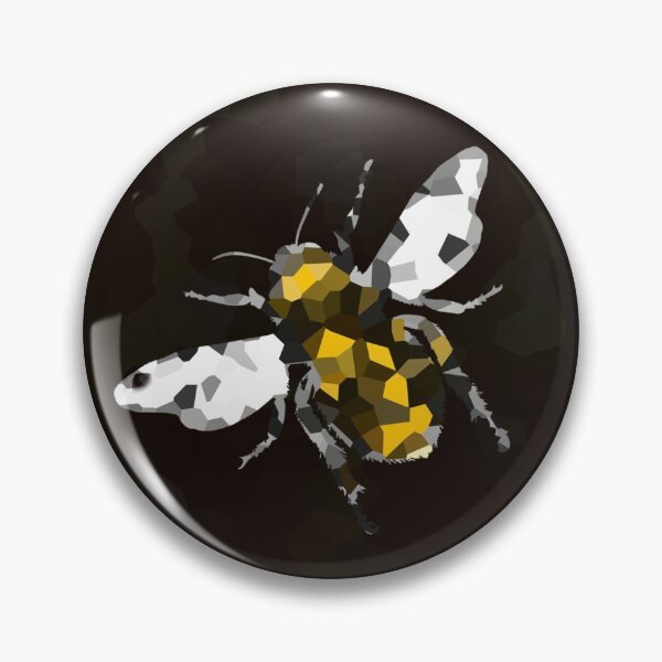 Item preview,  Geometric bees and beehives - black designed and sold by Caroline Bochud.