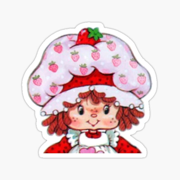 Strawberry Shortcake Vintage Sticker