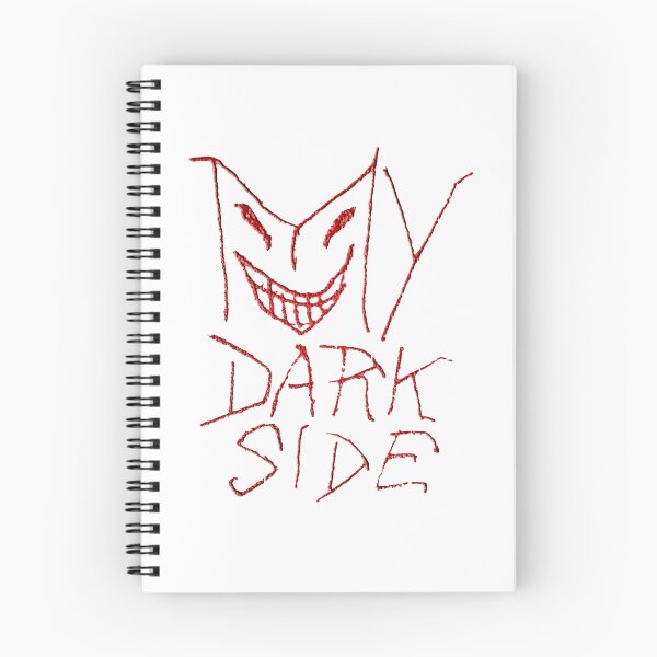 Item preview, My Dark Side Typographic Quote designed and sold by DFLC Prints.