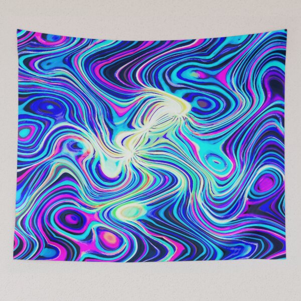 Item preview, Cyan Plasma Flow designed and sold by ckylin.