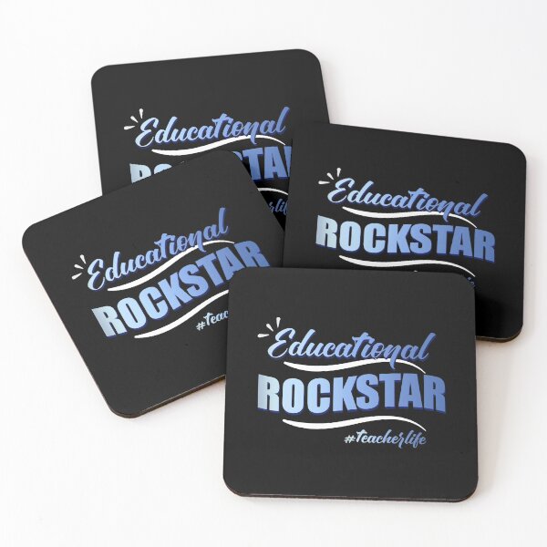 Item preview, Teacher teacher rock star education school training designed and sold by titanosdesign.