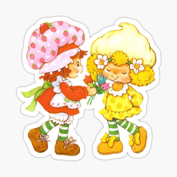 Strawberry Shortcake vinatge Sticker