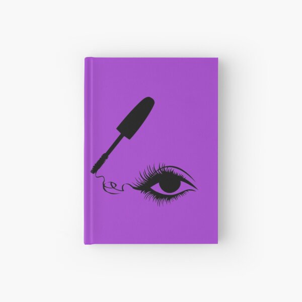 Mascara and eyebrows Hardcover Journal