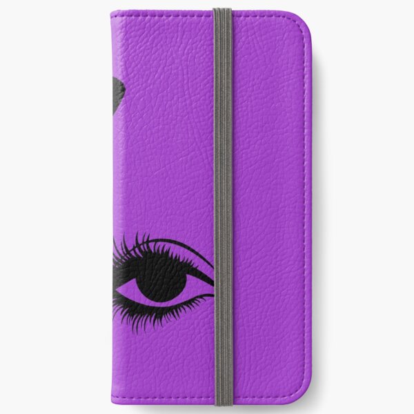Mascara and eyebrows iPhone Wallet