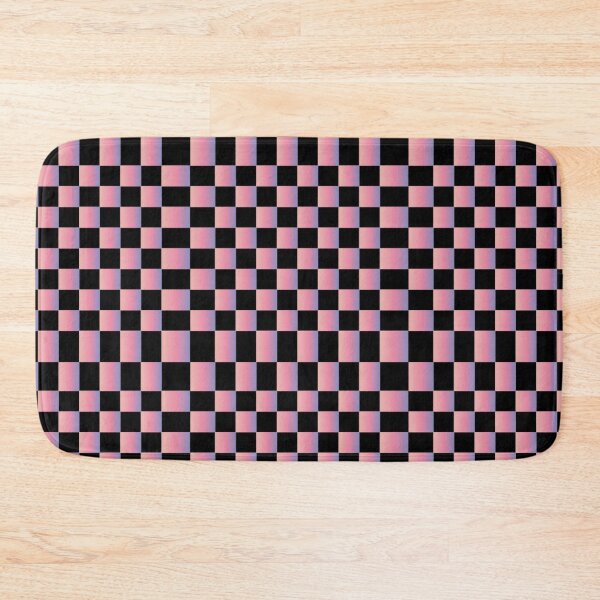 Item preview, A Pink and Black Checkered Design designed and sold by The Merch.