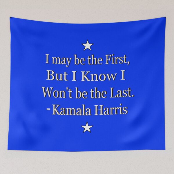 Item preview, The First But Not The Last - Kamala Harris designed and sold by EdwardMonet.