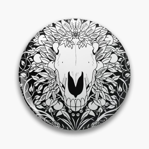 Item preview, Beardsley Mari Lwyd Symbol designed and sold by skullsandsheets.