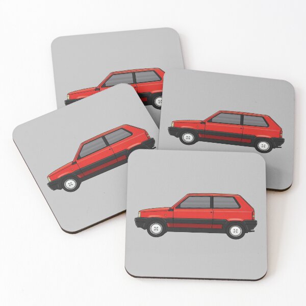 Item preview, Fiat panda red designed and sold by Milanicole.