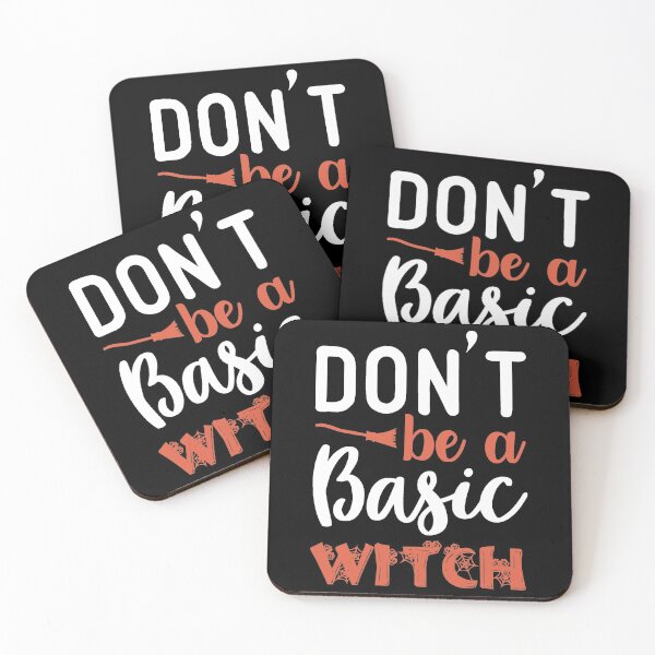 Item preview, Halloween Don't Be A Basic Witch designed and sold by TooFlyDesign.