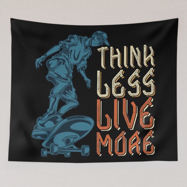 Item preview, Think Less , Live More designed and sold by kalud-zoldyck.