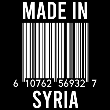 Artwork thumbnail, Made In Syria by RandomStuffShop