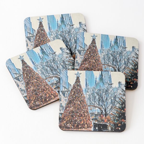 Item preview, New York during Christmas designed and sold by AnnaAndVibes.