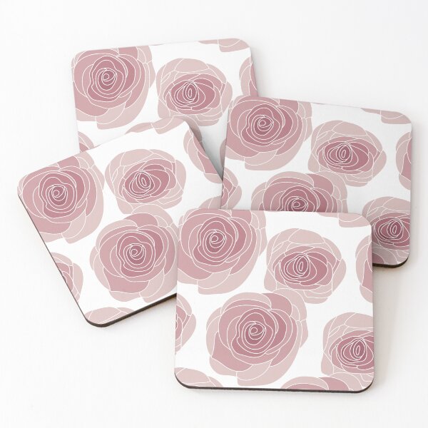 Item preview, Pink Rose Pattern designed and sold by wallflowerbee.