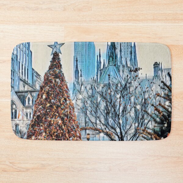 Item preview, New York during Christmas designed and sold by AnnaAndVibes.