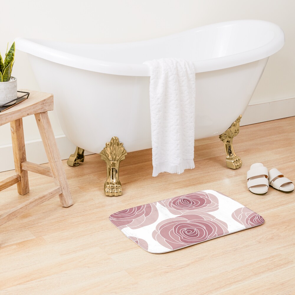 Item preview, Bath Mat designed and sold by wallflowerbee.