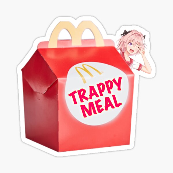 Astolfo trappy meal Sticker