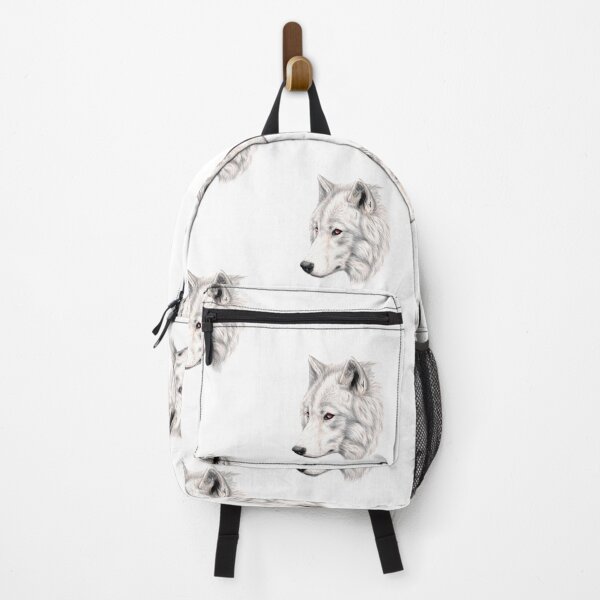 Item preview, Albino wolf designed and sold by RozThompsonArt.