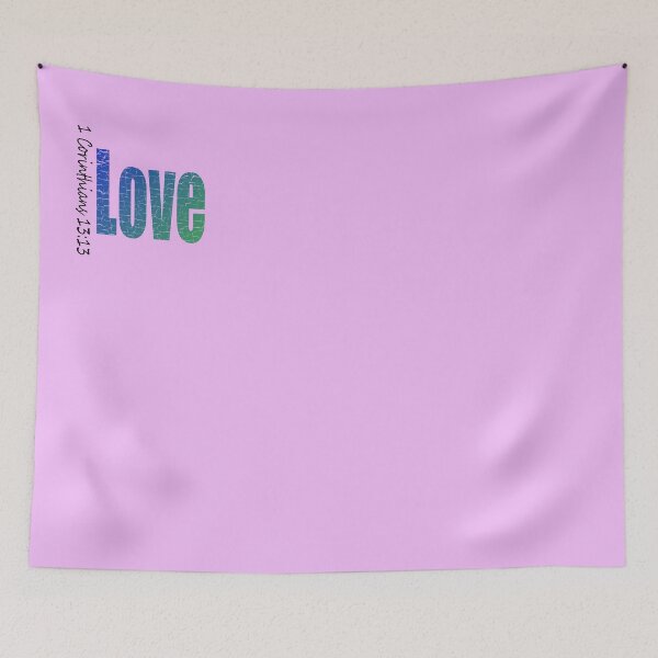 Item preview, Love 1 Corinthians 13:13 designed and sold by Crystalsgraphix.
