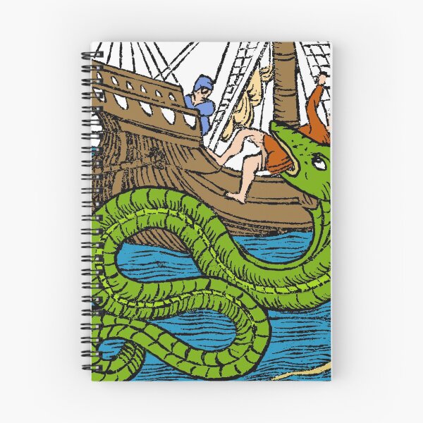 Item preview, Sea Monster Attacking a Ship designed and sold by ScienceSource.