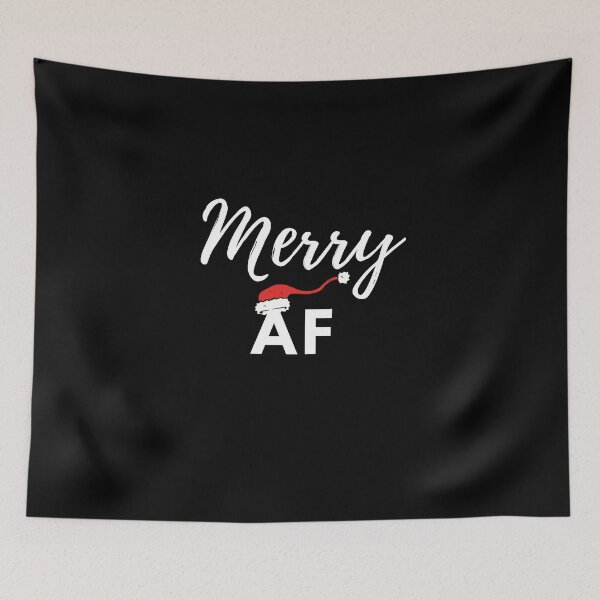 Item preview, Merry AF Christmas Holidays Fun Funny Kids Womens designed and sold by hamid2d.