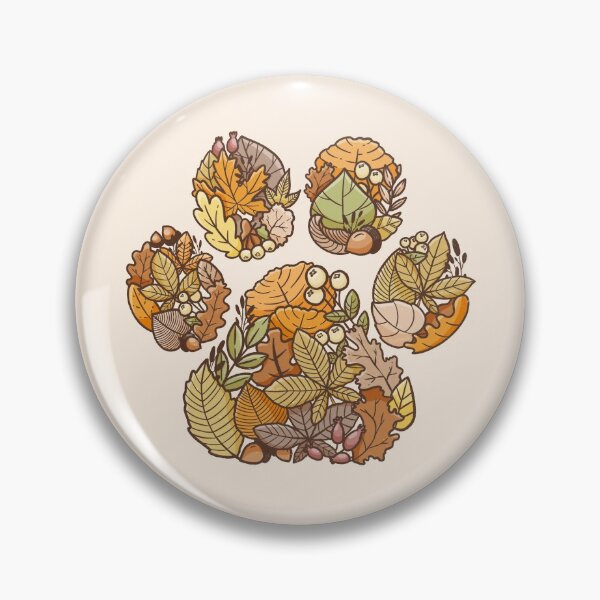 Item preview, Autumn Leaf Dog Paw designed and sold by doodella.